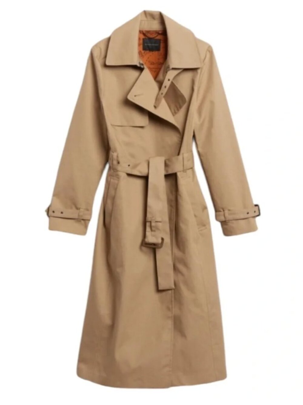 Banana Republic Journey Trench Coat Beige NWT